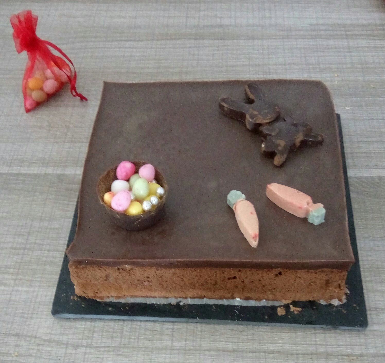 Moelleux au chocolat de Pâques