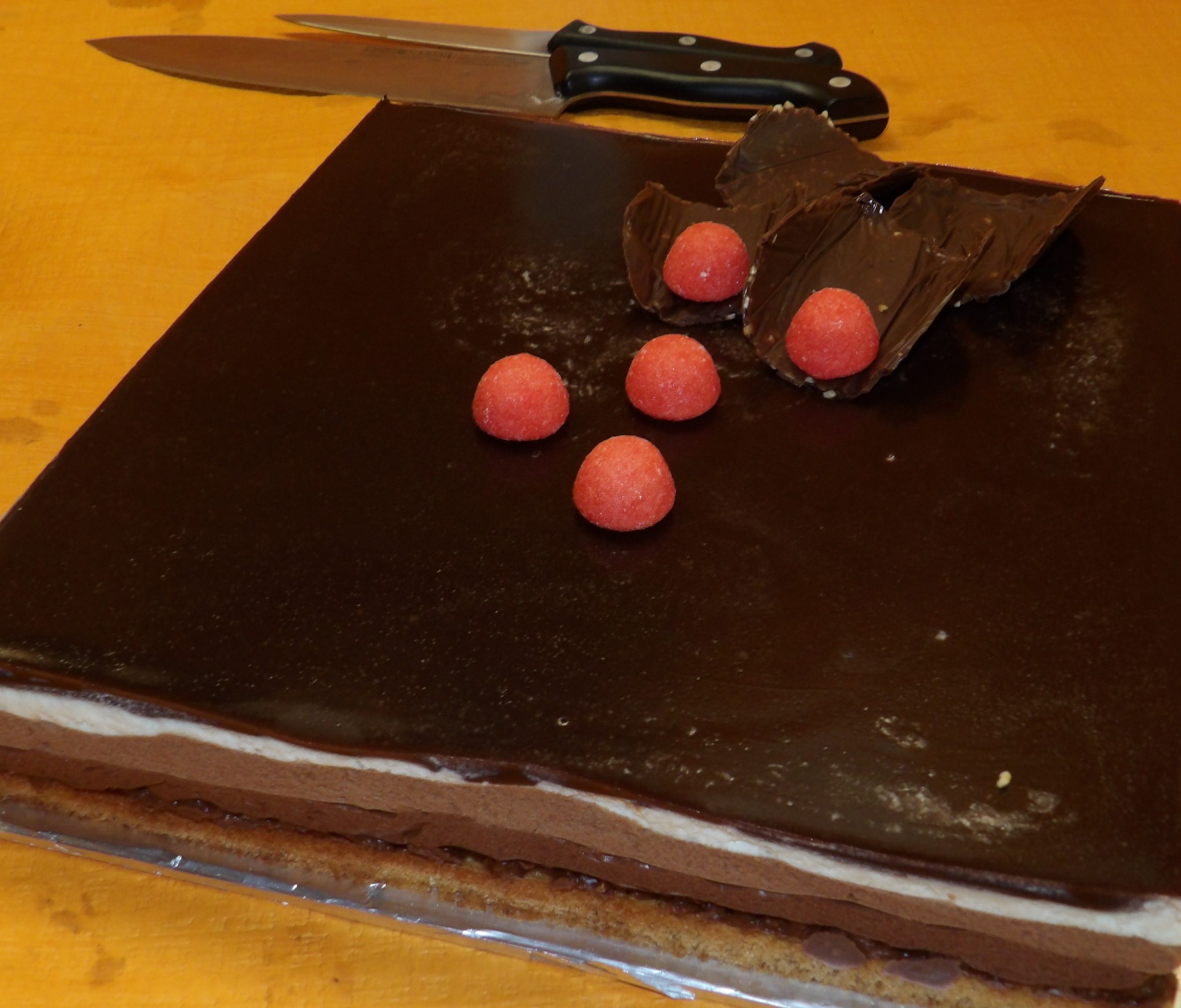Croustillant 3 chocolats
