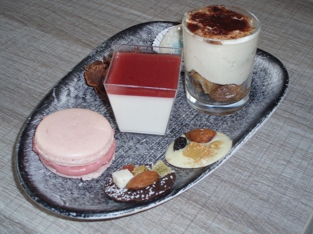Assiette de desserts