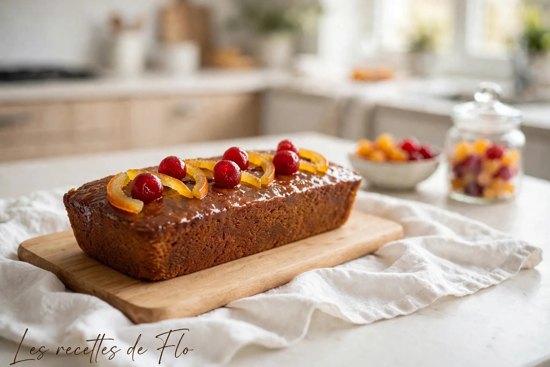 Cake fruits confits