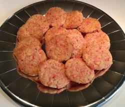 Cookies aux pralines roses