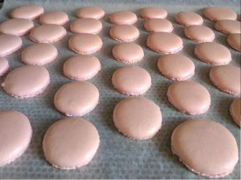 Macarons cuits