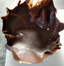 Poire sur coupe chocolat 8