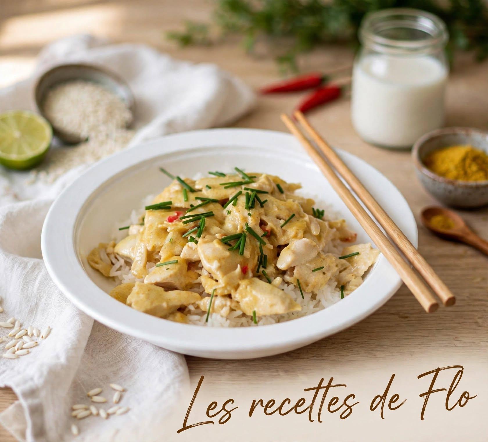 Poulet thai curry